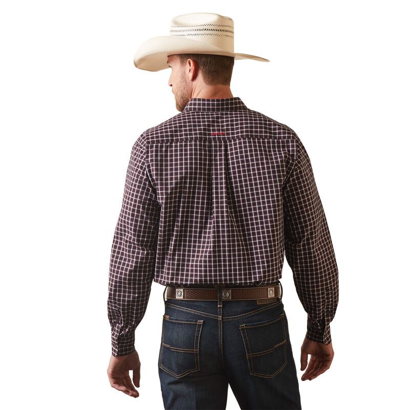 Ariat Men's Pro Series Immanuel Fitted Shirt - Black