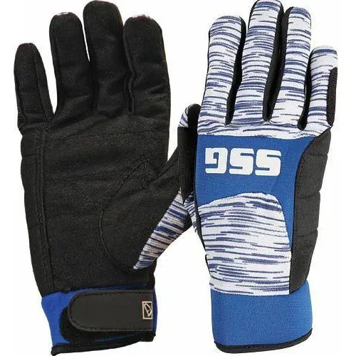 PRO TEAM ROPER WITH GEL PAD BLUE STREAK, Size: SMALL
