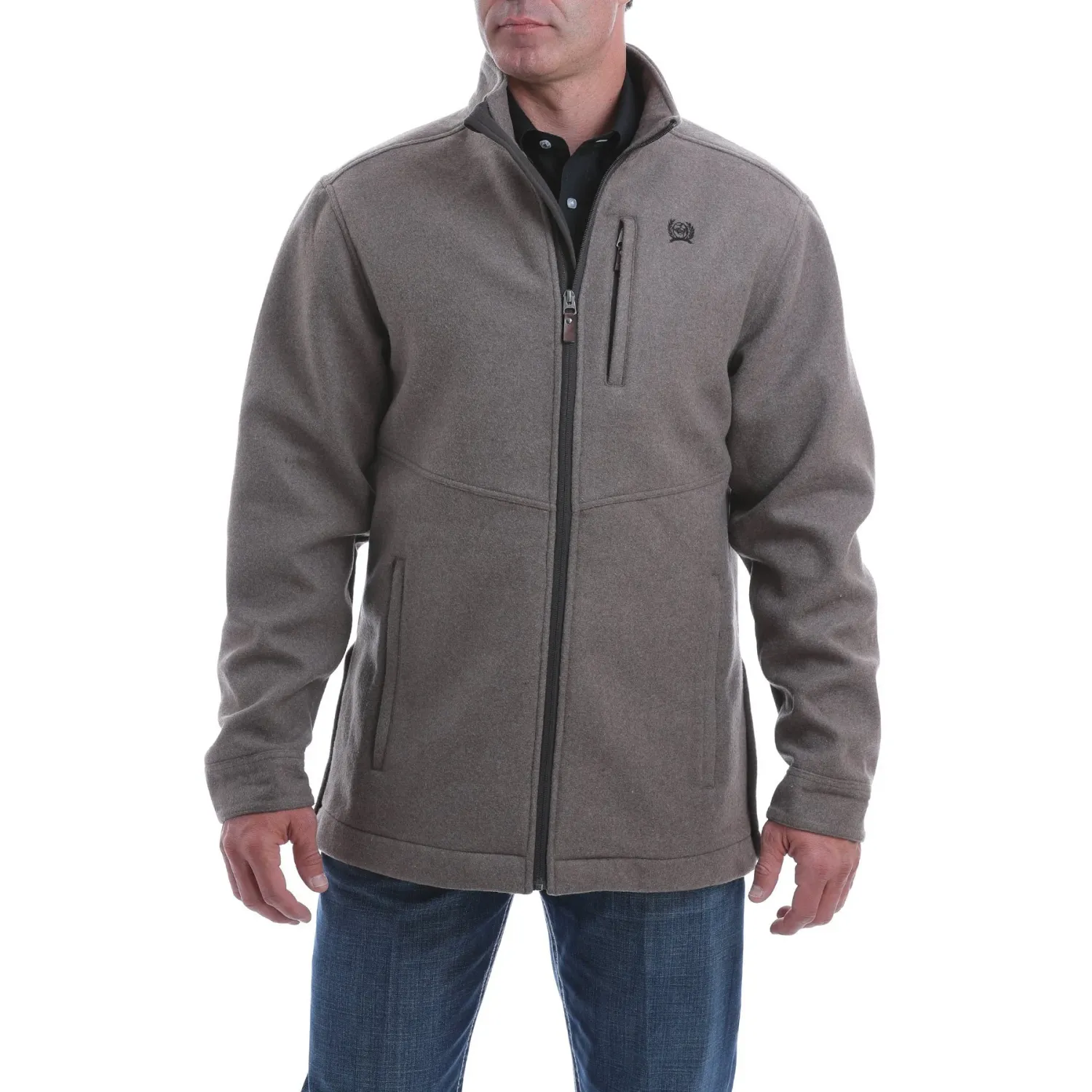 Cinch Men's 3/4 Bonded Jacket Brown, Size: SMALL