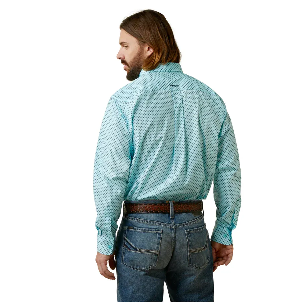 Ariat Pro Osburn Classic LS Shirt Turquoise
