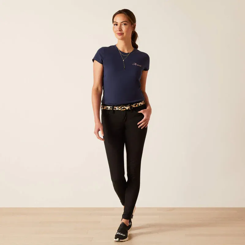 Ariat Women's Pretty Shield T-Shirt - Navy Eclipse