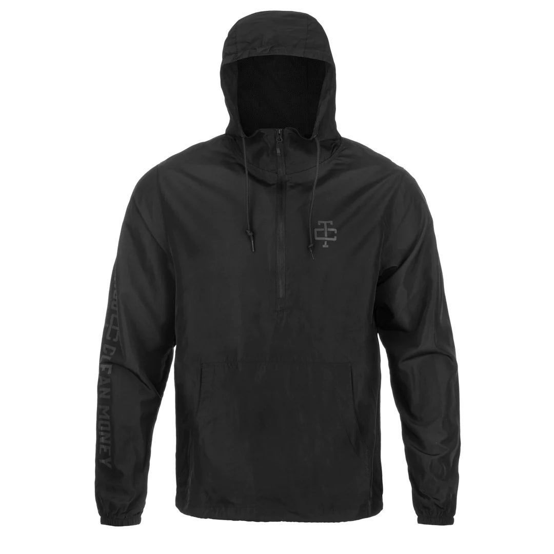 Troll Co Harbored Windbreaker Jacket - Black