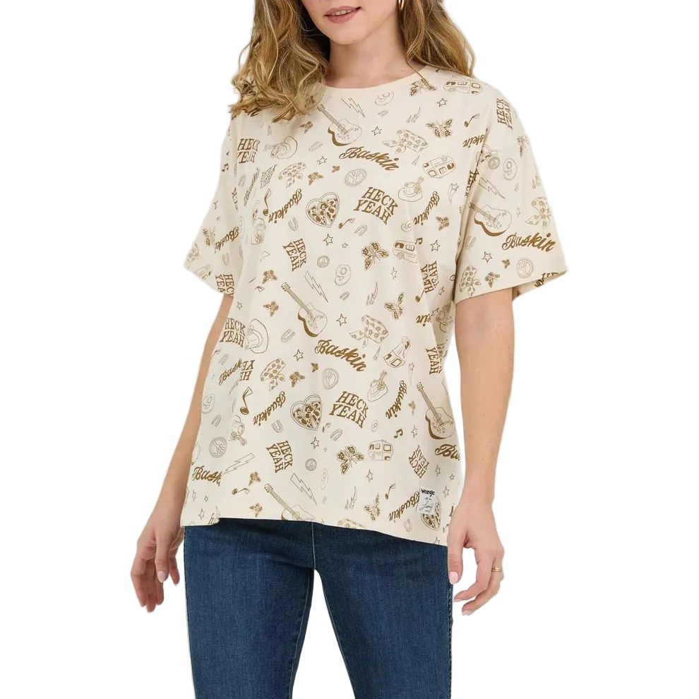 Wrangler Women's Lainey Wilson Short Sleeve Life of Lainey Tee Shirt