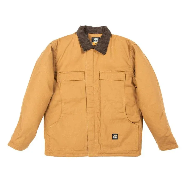 Berne Men's Heritage Duck Chore Coat - Brown Duck