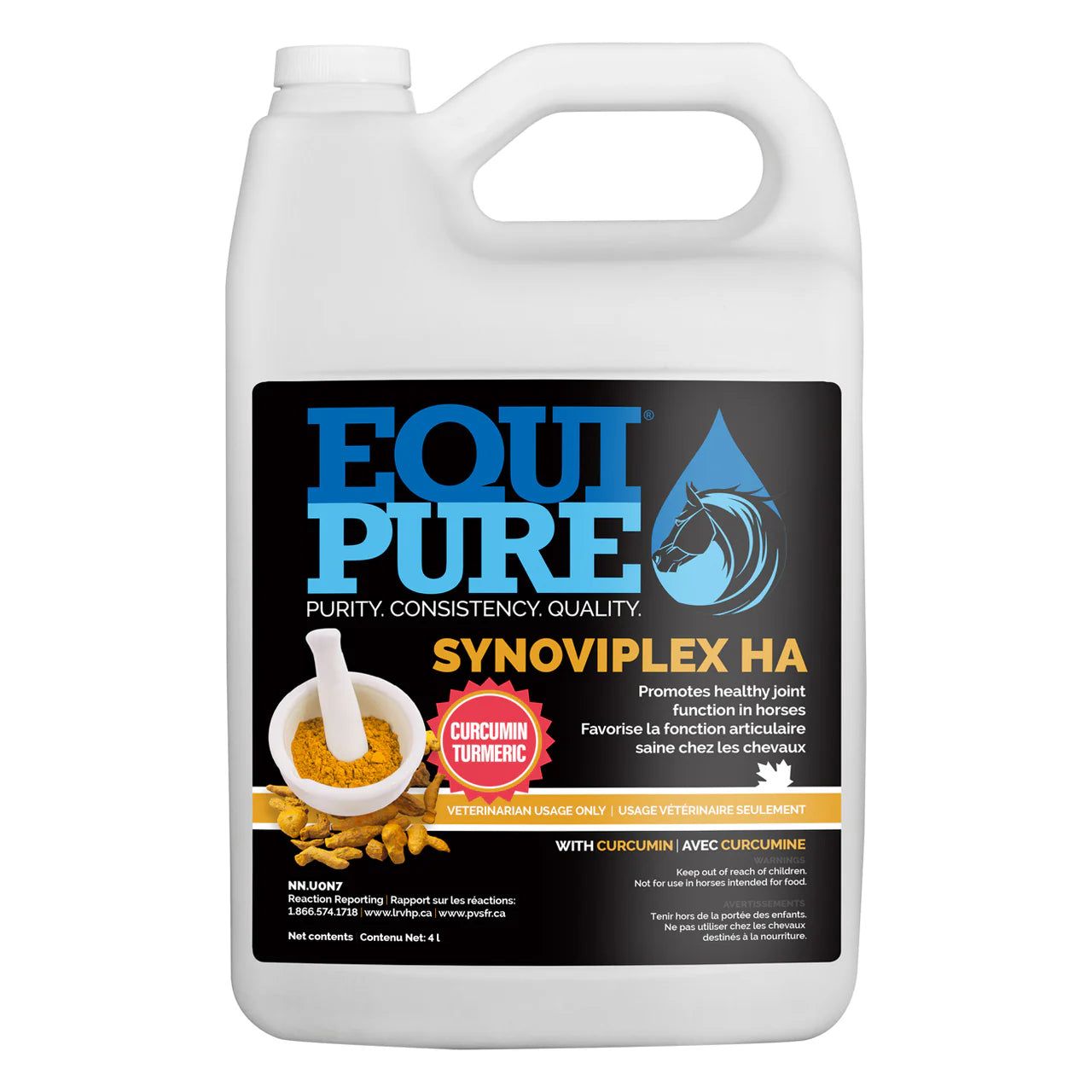 EquiPure Synoviplex HA with Curcumin 4 L