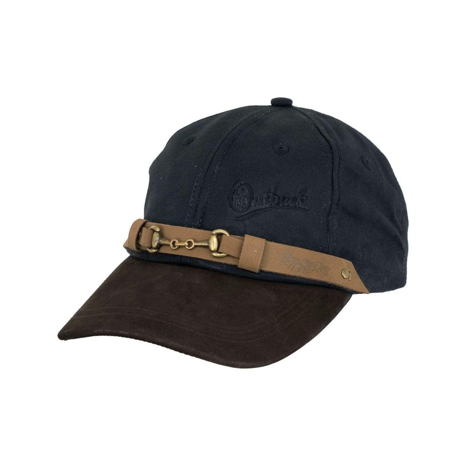 Outback Equestrian Cap One Size, Color: Black
