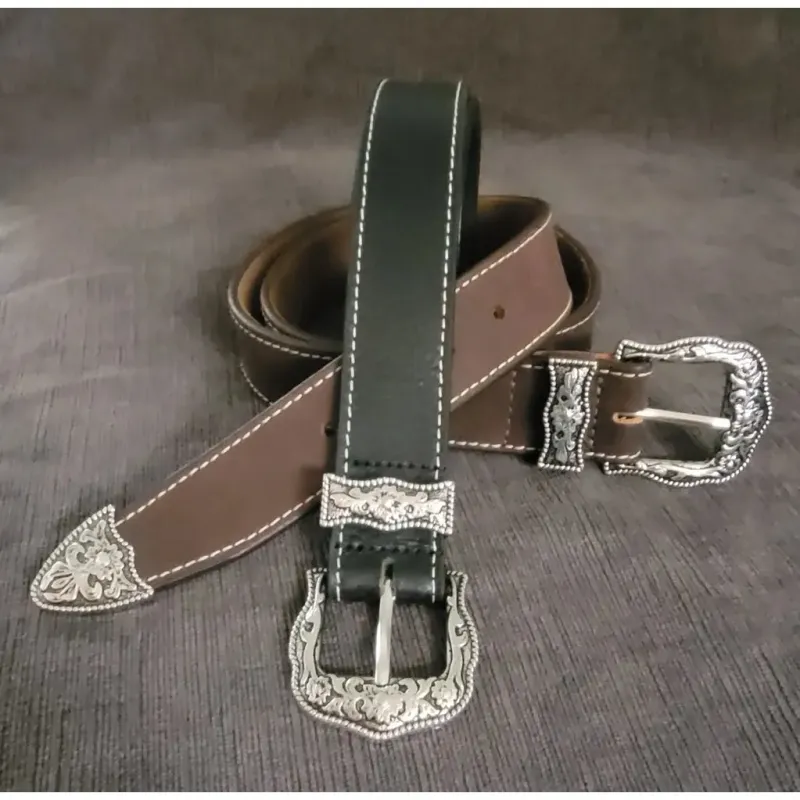 Barrett Women's Belt with Western Buckle - Multiple Colours