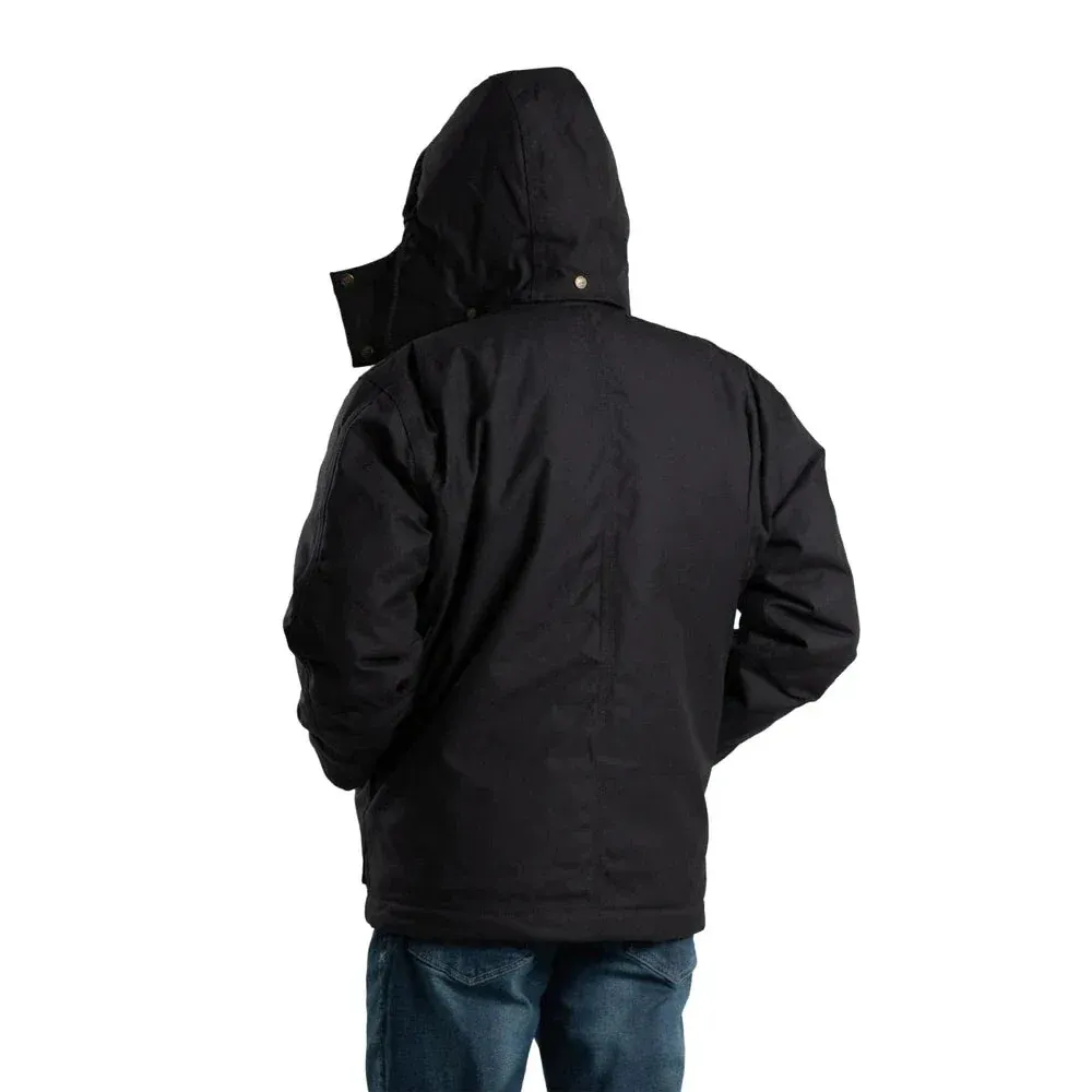 Berne Men's Icecap Insulated Work Coat - Black