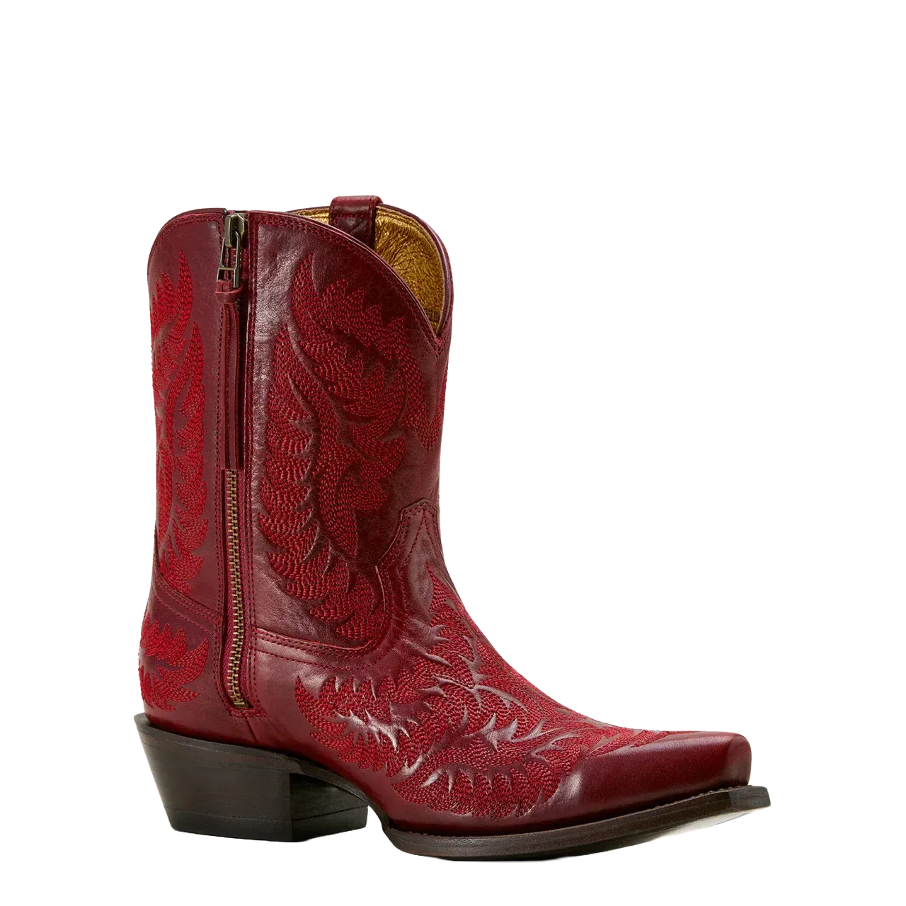 Ariat Women's Cate X Toe Western Boots - Assorted Colours, Color: Red Alert, Size: 5.5