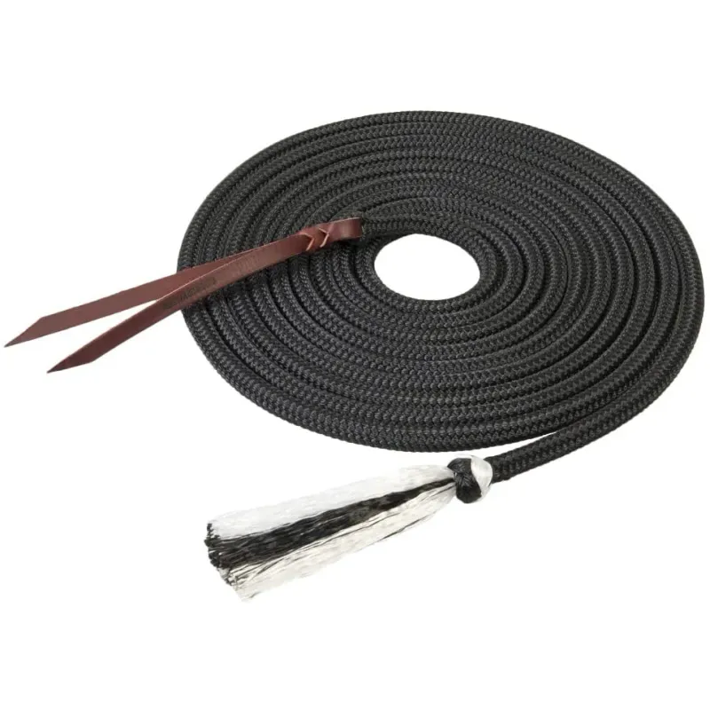 Weaver Leather Silvertip® Tree Line Mecate - Black - 35-1931-BK