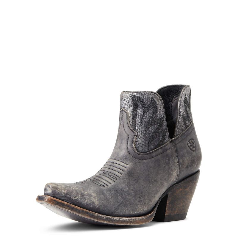 Ariat Womens Hazel Western Boots - Naturel Distressed Black **FINAL SALE**