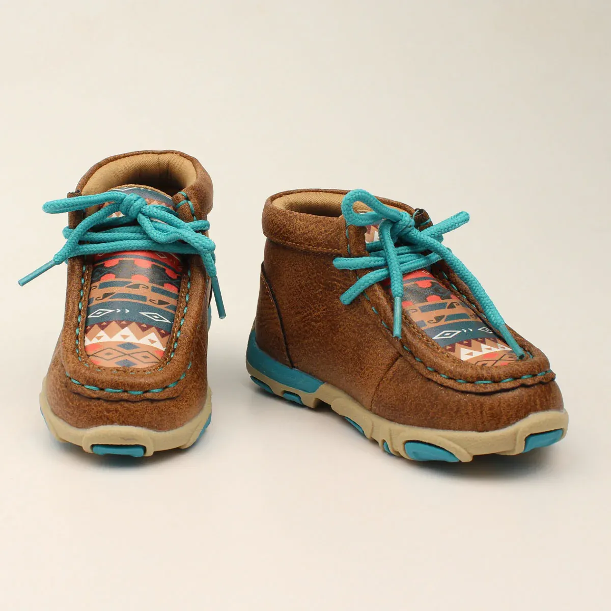 Blazin Roxx Toddler Landry Chukka Shoes - Brown, Size: 4