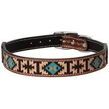 Weaver 1" Painted Aztec Collar, Size: 19