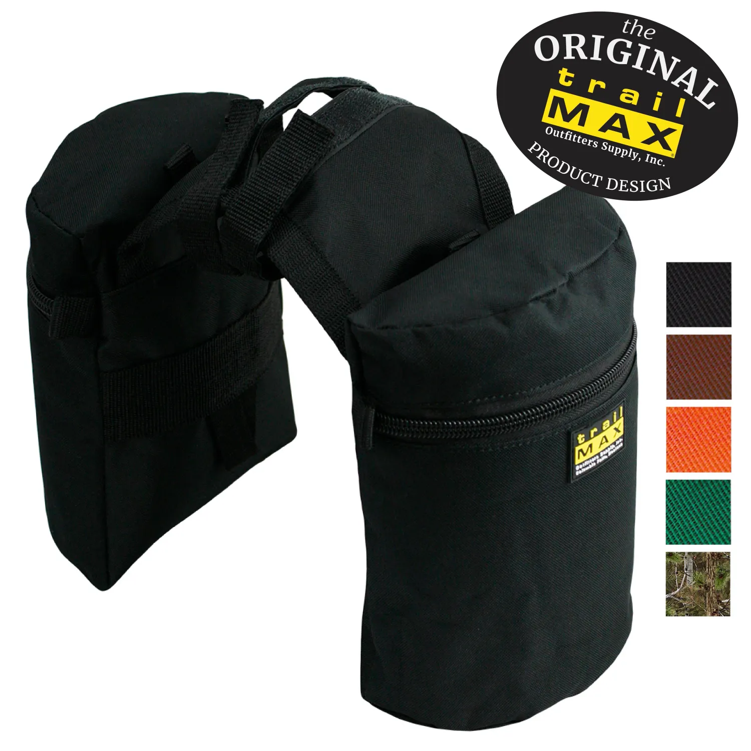 TrailMax Junior Pommel Bag, Color: BLACK