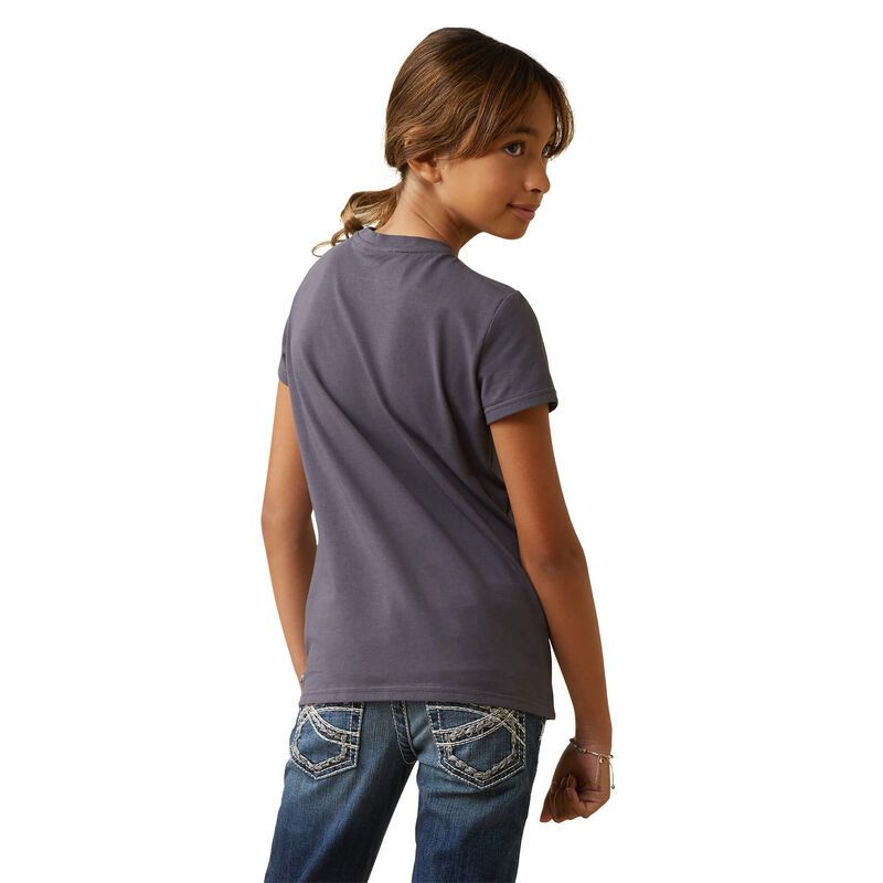 Ariat Girls Youth Cuteness T-Shirt - Periscope