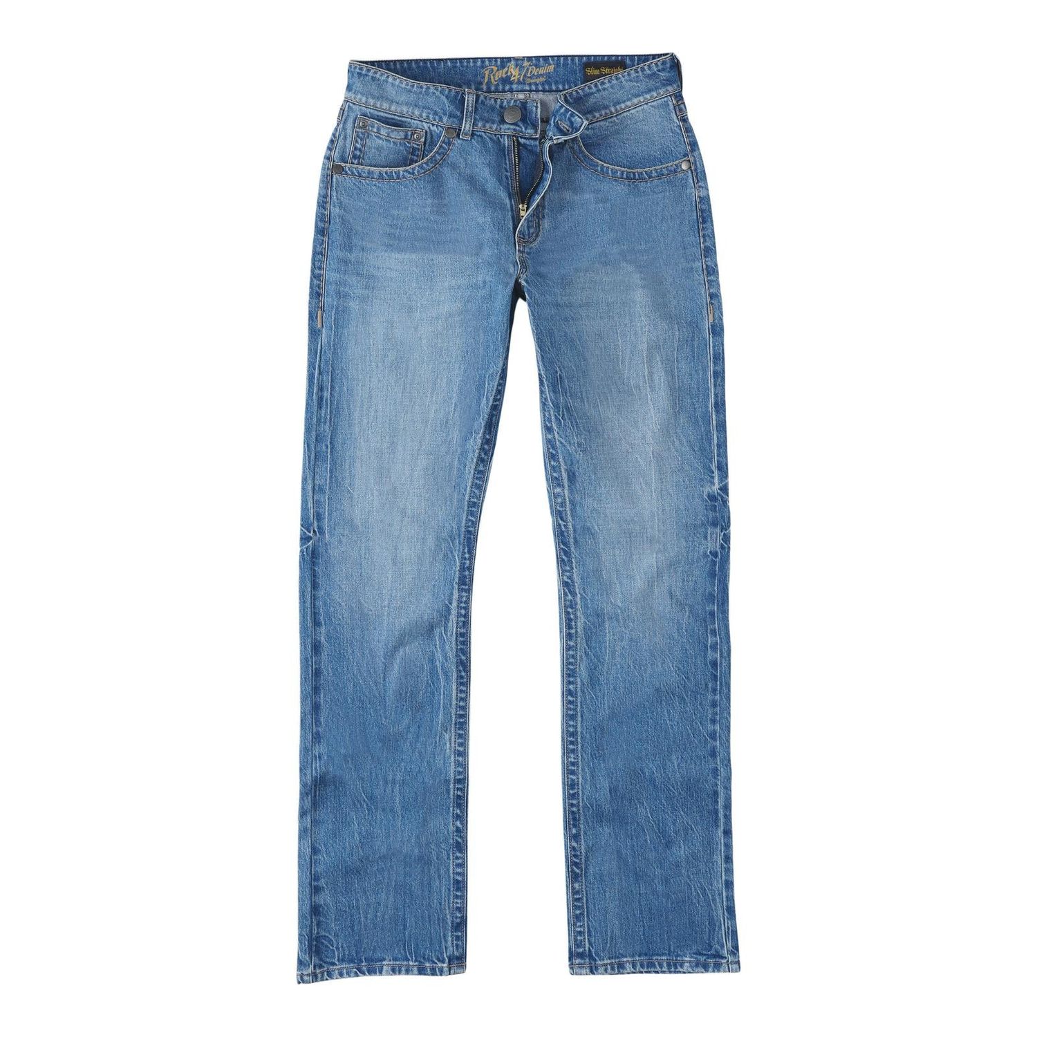 Wrangler Men's Rock 47 Slim Straight Jeans - Ashland, Length: 34, Size: 29