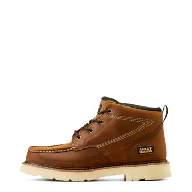 Ariat Men's Rebar Lift Chukka Work Boot - Distressed Brown, Size: 7