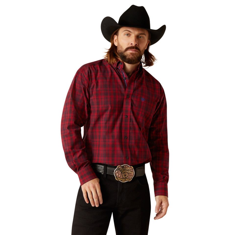Ariat Men's Pro Series Paxton Classic Fit Shirt - Weg Red