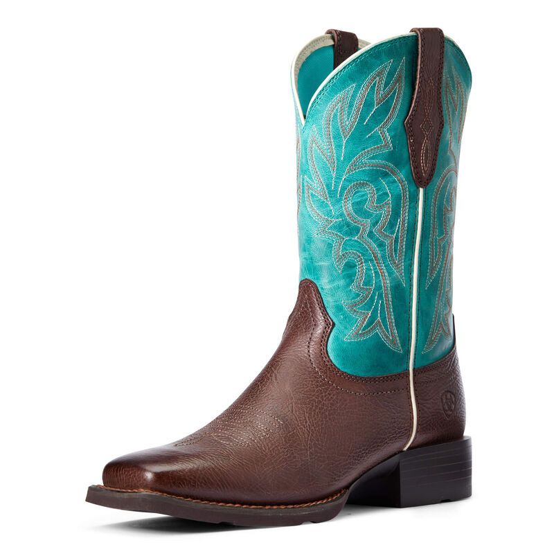 Ariat Women's Cattle Drive Western Boots - Dark Cottage **FINAL SALE**