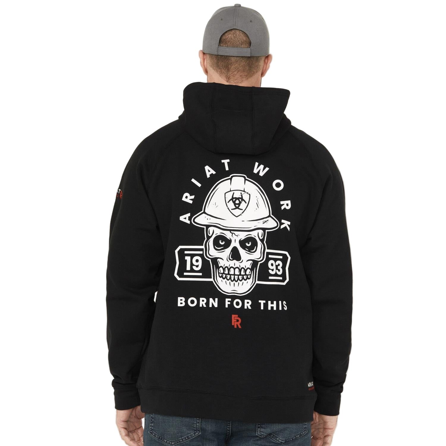 Ariat Men's FR DuraStretch Hard Head Hoodie - Black