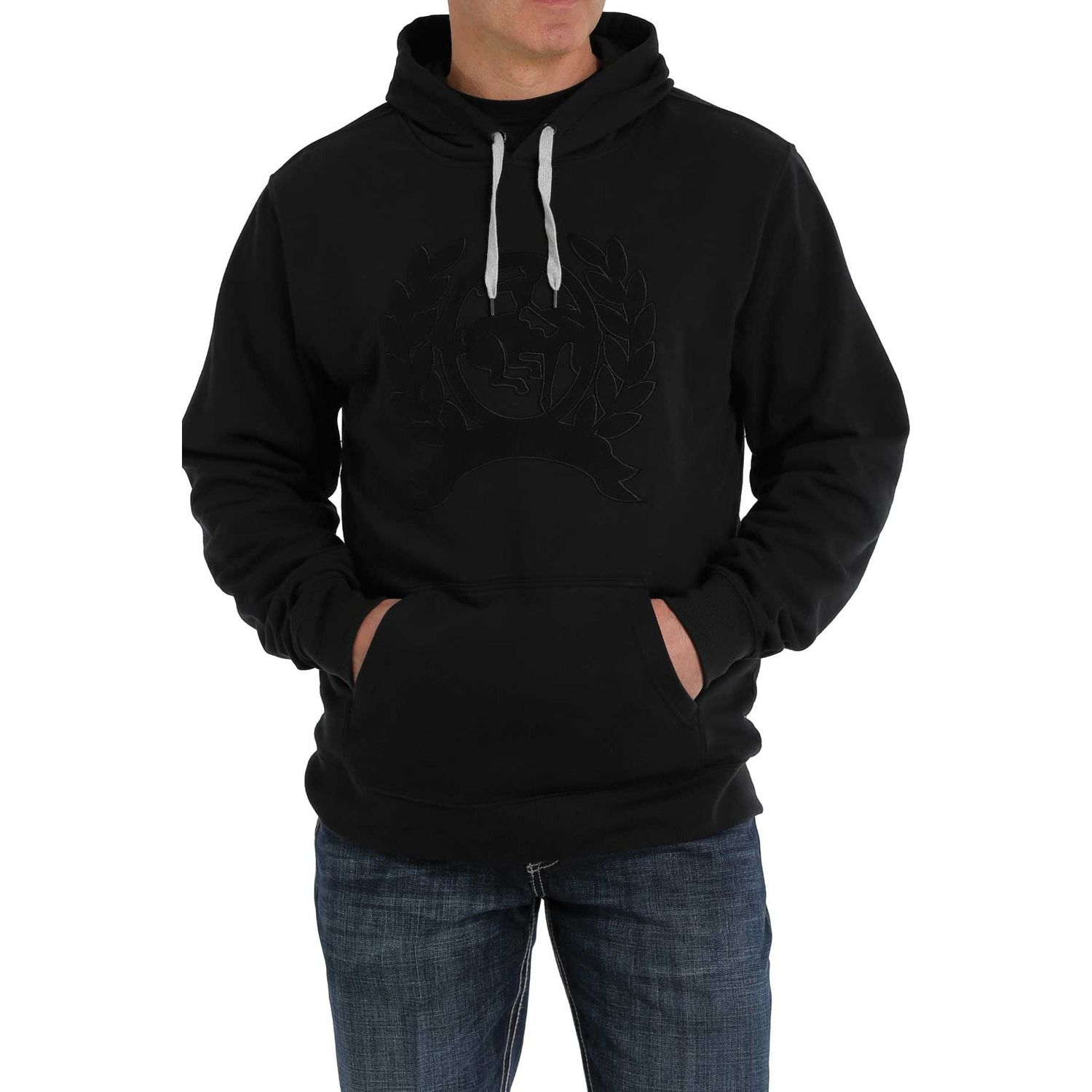 Cinch Men's Pullover Hoodie Black