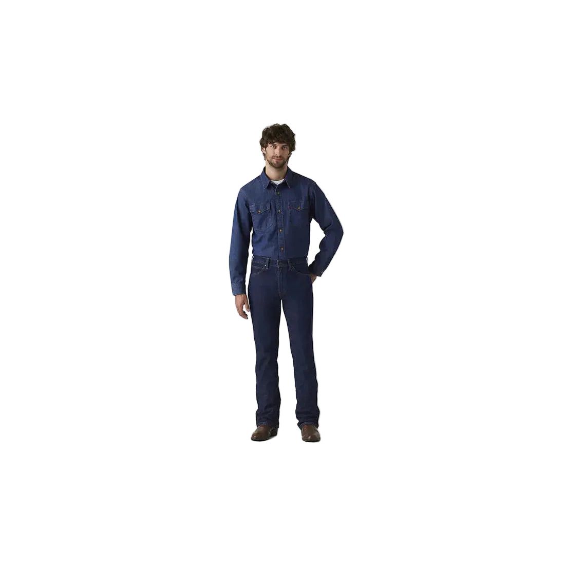 Levi Men's Bootcut Jean- Rocky Rinse