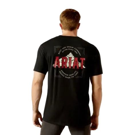 Ariat Men's NAB Mountain T-Shirt - Black