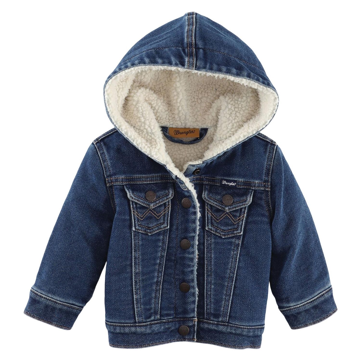 Wrangler Baby Girl's Jacket - Blue Denim