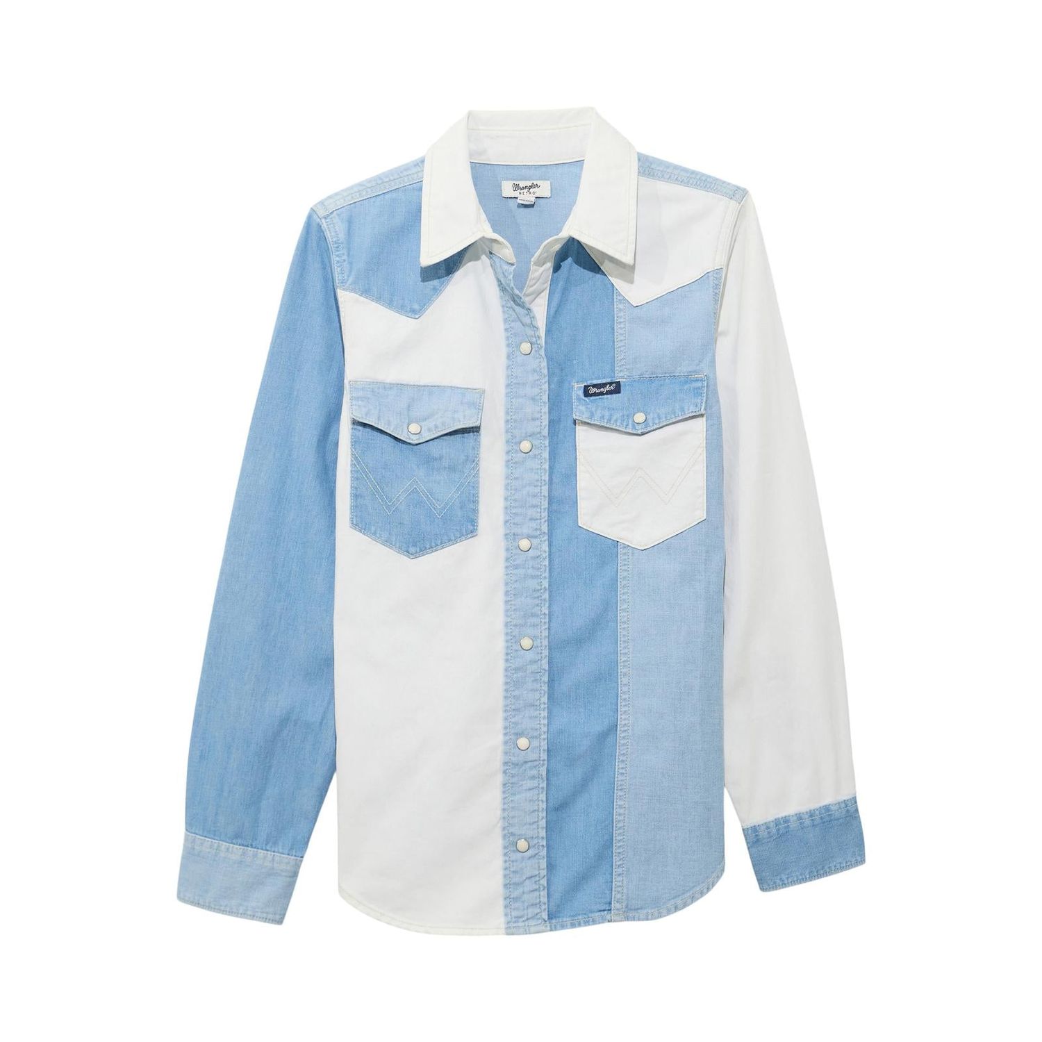 Wrangler Women's Long Sleeve Shirt- White