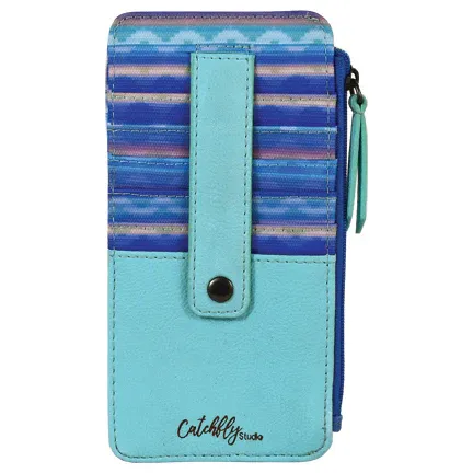 Catchfly Card Wallet, Color: Blue