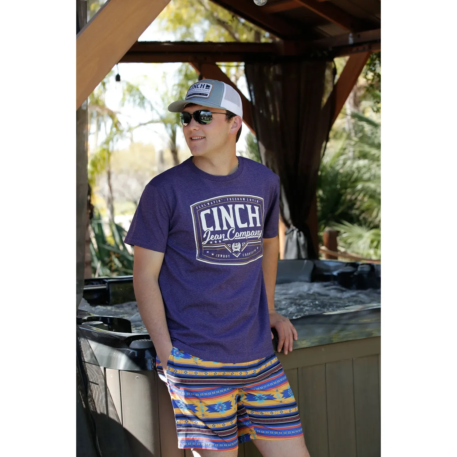 Cinch Men's Swim Trunks - Multi - MB58135003