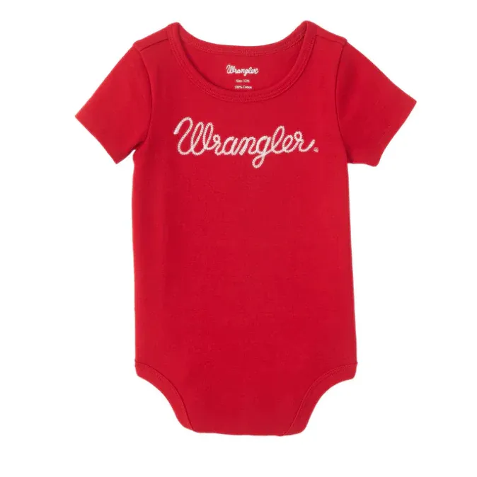 Wrangler Baby Girl Bodysuit, Size: 0-3M