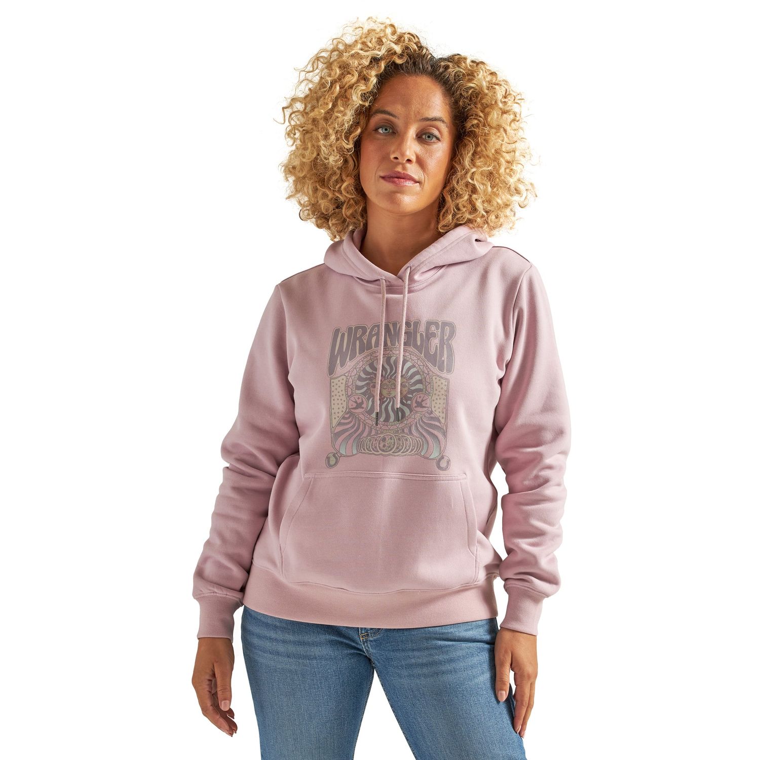 Wrangler Women's Retro Hoodie - Pink
