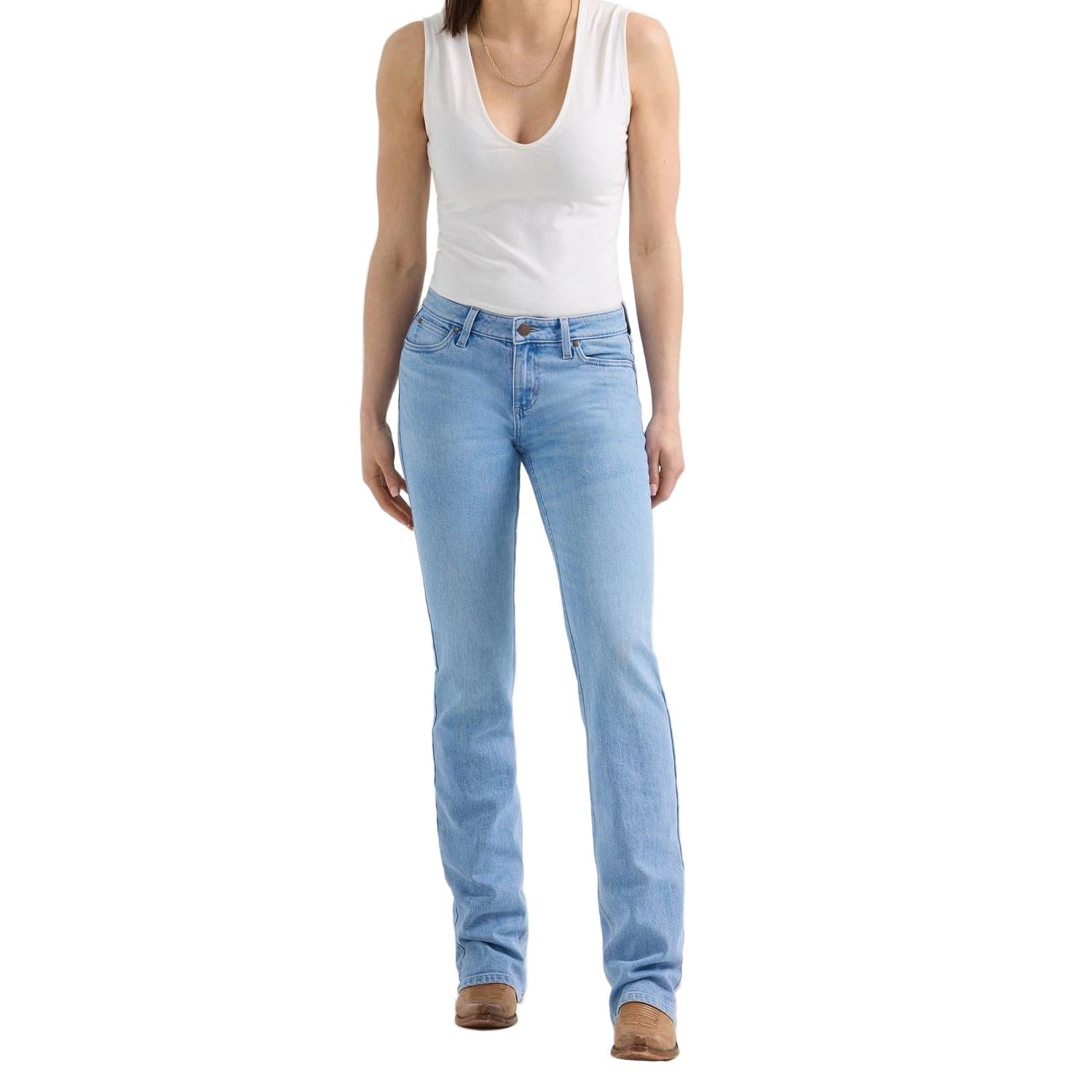 Wrangler Women's Retro Mae Boot Cut Midrise Jean - Kai