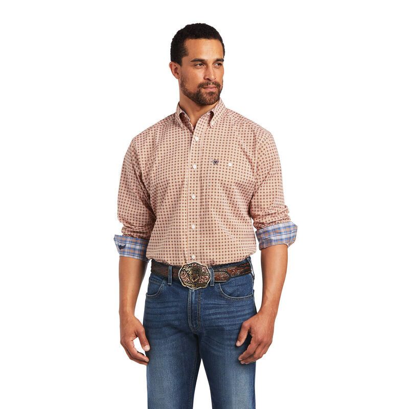 Ariat Mens RLS Braiding STR Classic LS Shirt