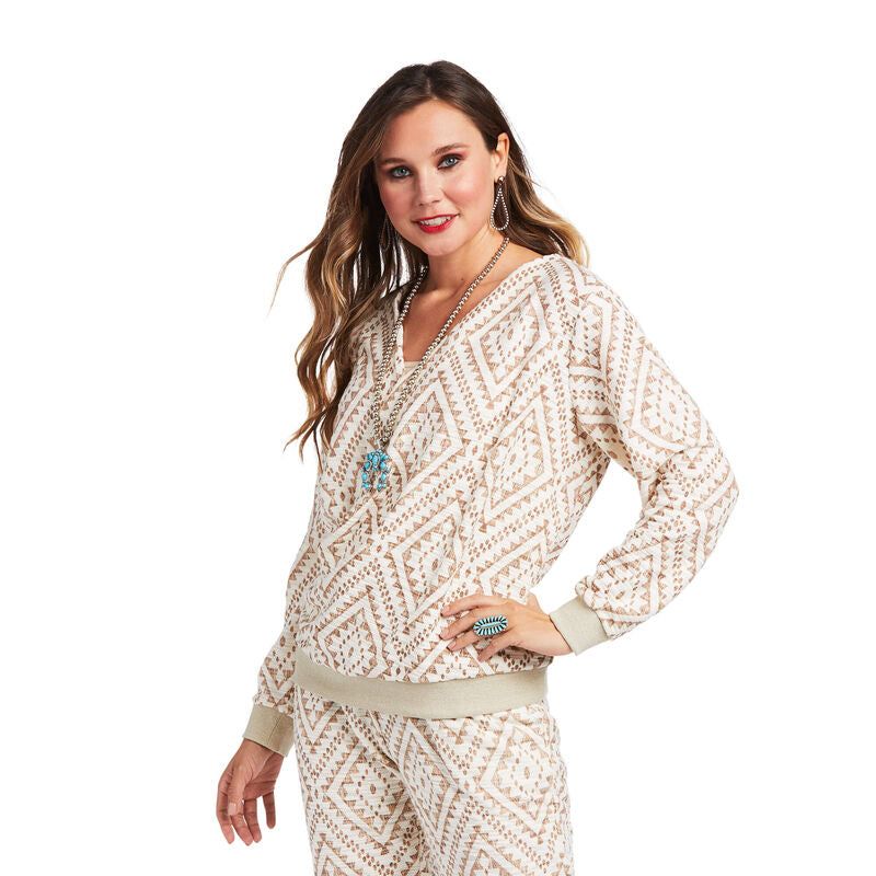 Womens Ariat Primitive Pullover Sweatshirt