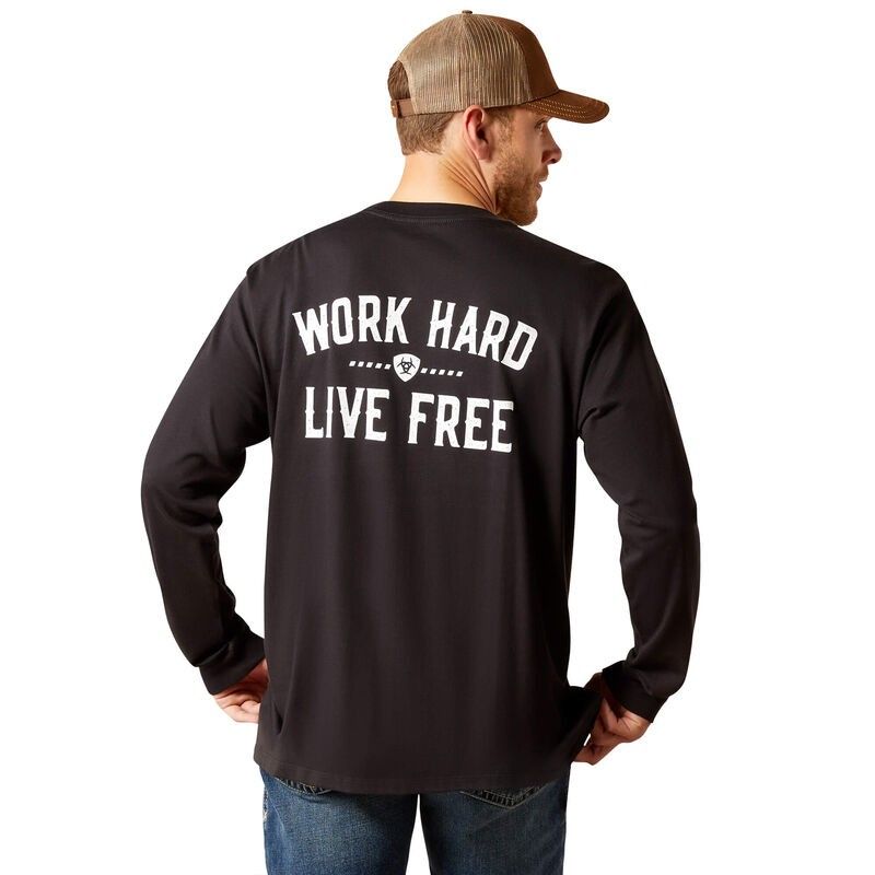 Ariat Men's Long Sleeve - Black