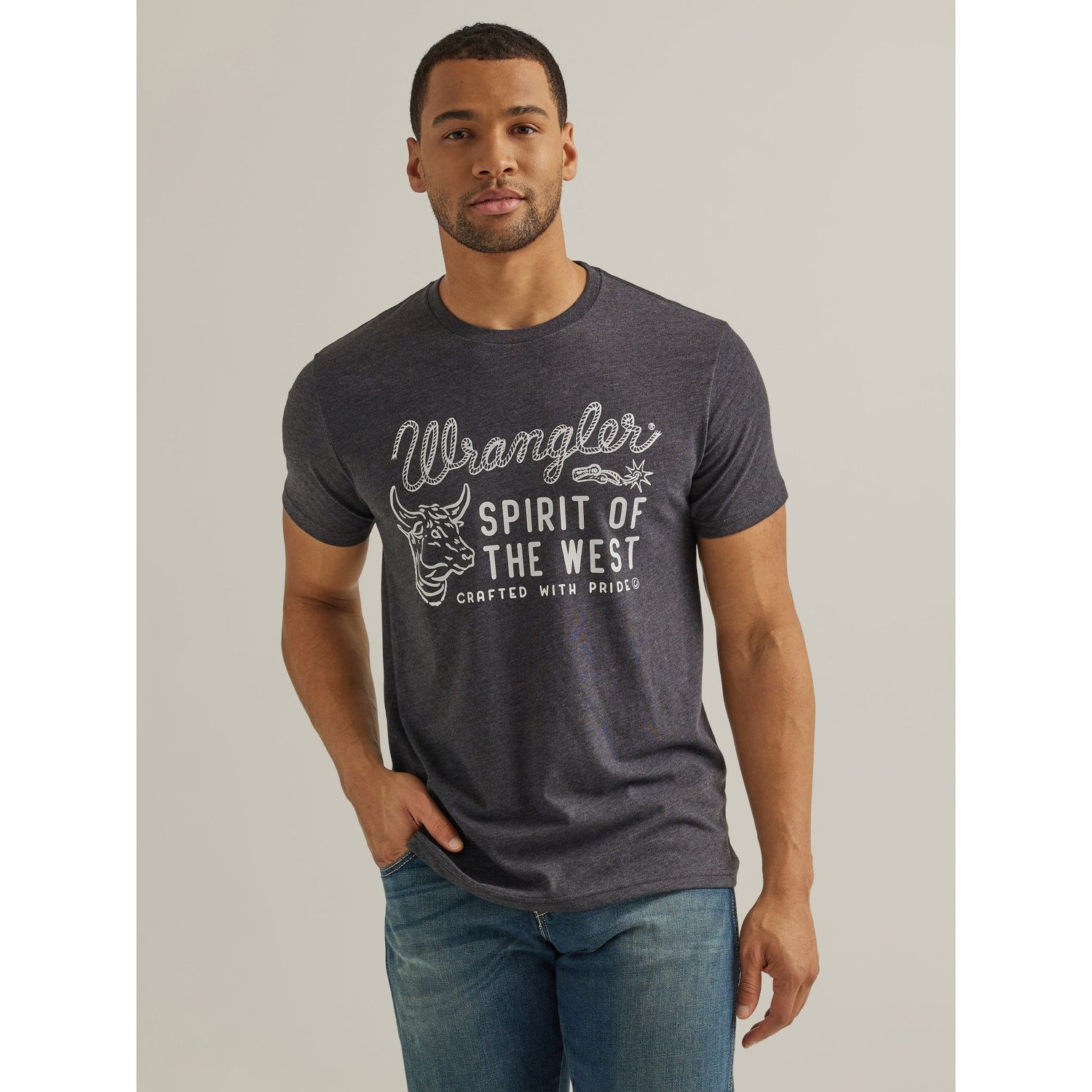 Wrangler Men's Spirit of The West Short Sleeve Tee -