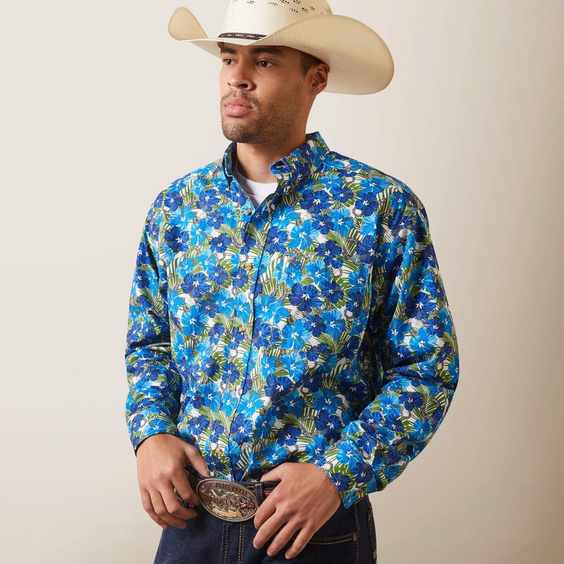Ariat Mens Landon Classic Fit Shirt White