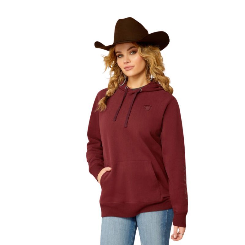 Ariat Women's 2.0 Long Sleeve Hoodie - Tawny Port
