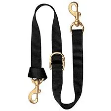 Weaver Leather Deluxe Nylon Tie Down 1" x 40" - Multiple Colours, Color: Black