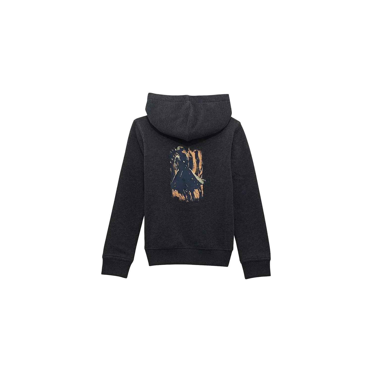 Wrangler® Boy's Western Back Graphic Pullover Hoodie - Jet Black