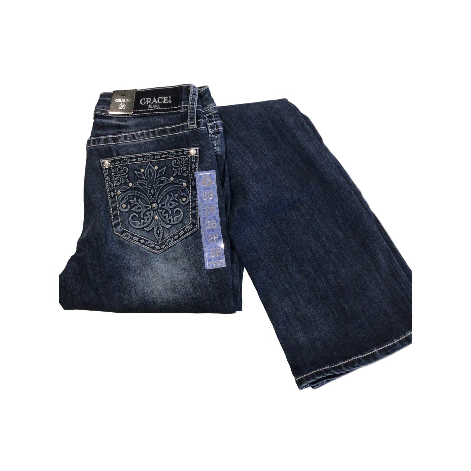 Grace in LA Women's Jeans - Flu De Lee