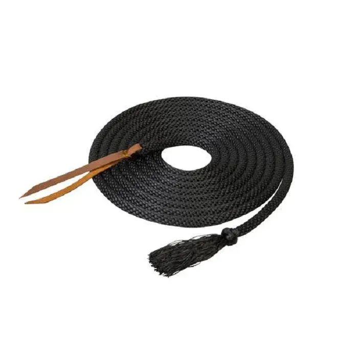 Weaver Leather Silvertip Solid Braid Mecate 5/8" x 22', Color: S1-black