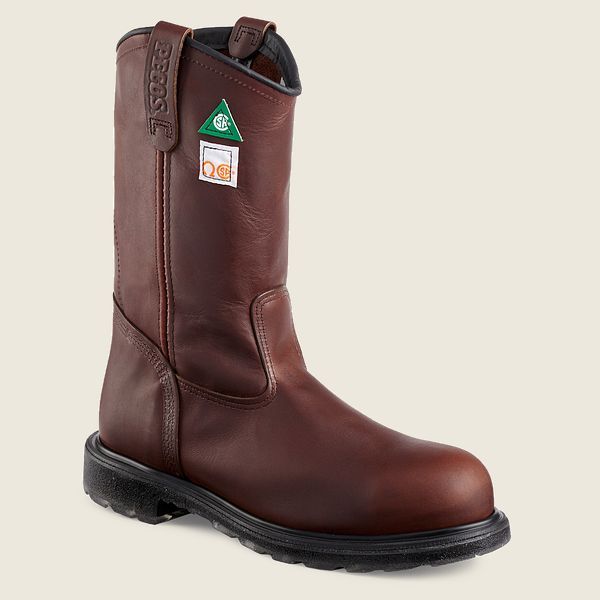 Red Wing Men's Supersole 2.0 11" CSA Safety Pull-On Boots