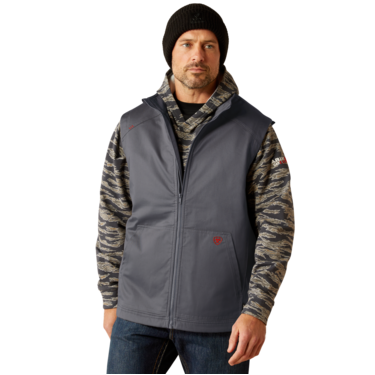 Ariat Men's FR Basic Insulated Vest - Iron Grey