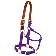 Weaver Leather Adjustable Breakaway Nylon Horse Halter - Weanling/Pony
