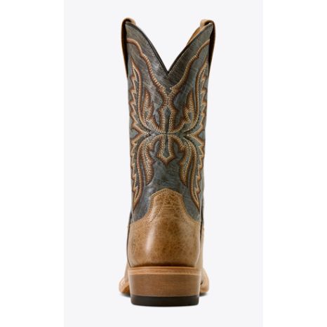 Ariat Men's Preston Wide Square Toe Cowboy Boot- Desert Bone