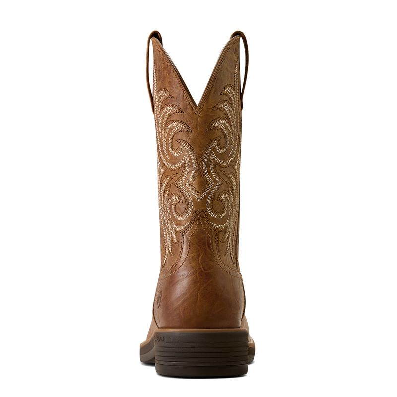 Ariat Men's Ranger Wide Square Toe Cowboy Boot - Sunbaked Tan