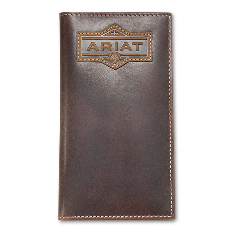 Ariat Men's Rodeo Style Wallet- Brown